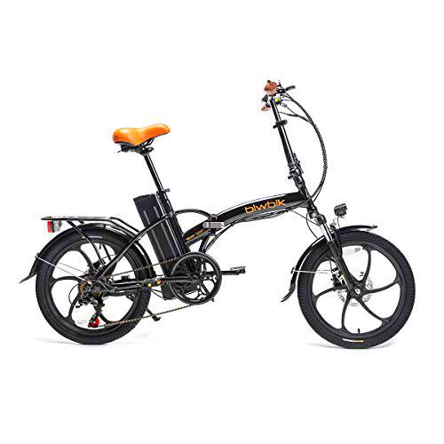 Bicicleta ELECTRICA Plegable BIWBIK Book Sport (Negro)