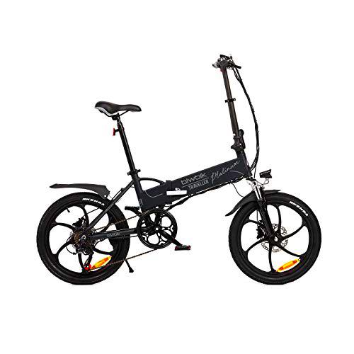 Bicicleta ELECTRICA Plegable Mod. Traveller (Platinum)