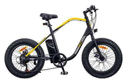 Nilox J3 National Geographic, eBike Unisex Adulto, Black and Yellow, Medium