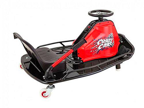 Razor Crazy Cart Vehículo eléctrico, niños, Negro, Talla Única