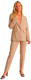 NA-KD Basic Oversize Blazer, Oscuro Beige, 44 para Mujer