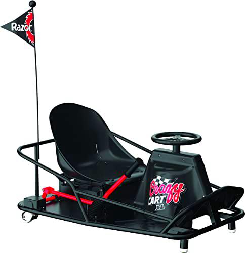 Razor Crazy Cart XL, Adultos Unisex, Negro, Extra-Large