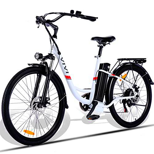 Vivi C26 Pedelec, eléctrica, Bicicleta de Ciudad, Unisexo