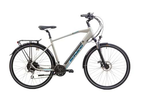 F.lli Schiano E- Wave Bicicleta eléctrica, Men's, Negra, 28''