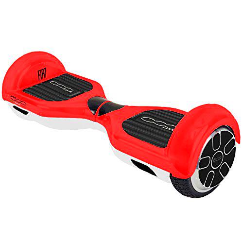 FIAT500 F500-H65R/Rd Hoverboard, Adultos Unisex, Rojo