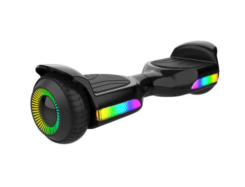 GYROOR Hoverboard Led 6.5 Patinete eléctico, Auto Equilibrio con Auto balanceo