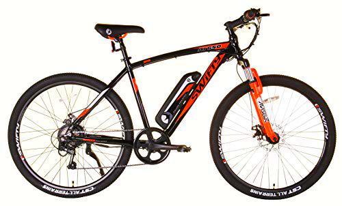 Swifty at650 Mountain Bike with Battery on Frame, Unisex-Adult