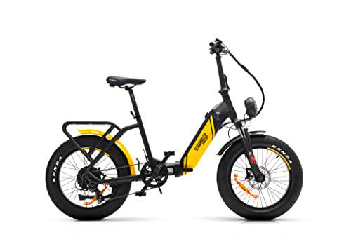 Scrambler Ducati Bici, Adultos Unisex, Amarillo/Negro