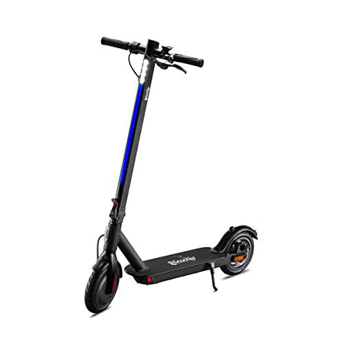 eScooter i12 350W Plegable Scooter, 20-25 km Rango, Negro