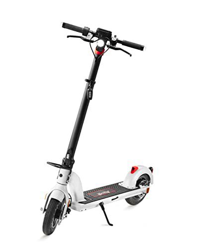 eScooter H102 450W Plegable Scooter, 25 km Rango, Negro/Blanco