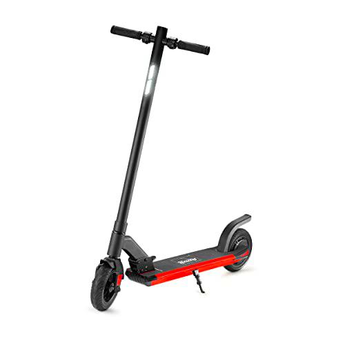 eScooter H7 300W Plegable Scooter, 20 km Rango, Negro/Rojo