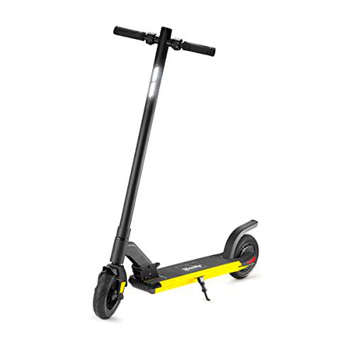 eScooter H7 300W Plegable Scooter, 20-35 km Rango, Negro/Amarillo