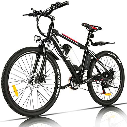 Vivi Bicicleta Eléctrica 250 W, Bicicleta Eléctrica de Montaña con Batería Extraíble 36 V/8Ah