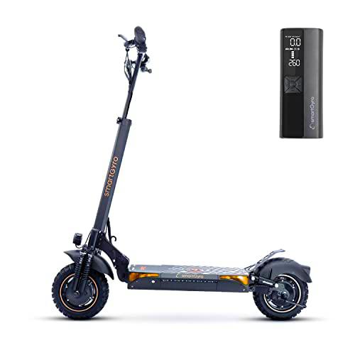 SMARTGYRO Crossover Dual Pro Smart Air Pump Patinete Eléctrico