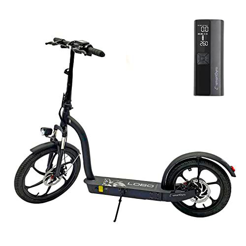 SMARTGYRO Lobo Smart Air Pump Patinete Eléctrico, Urbano