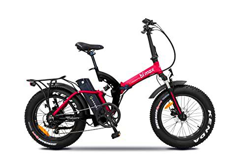 Argento Bi MAX Foldable E-Bike, Full Suspension, Ruote Fat 20&quot; x 4