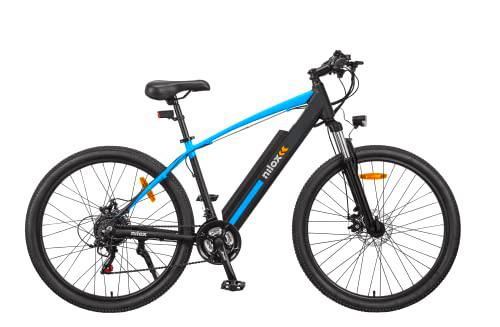 Nilox E-Bike X6 SE, Mountain-Bike eléctrica, Autonomía de 90 km