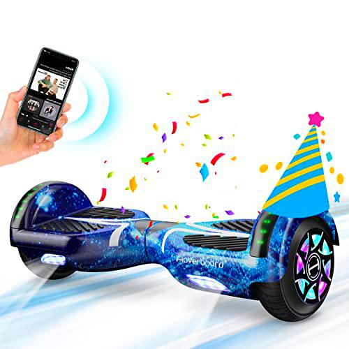 Hoverboard de 6.5&quot; Hoverboards para niños, hoverboards con altavoz Bluetooth