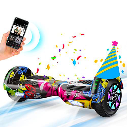 Hoverboard de 6.5&quot; Hoverboards para niños, hoverboards con altavoz Bluetooth