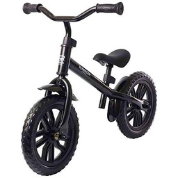 STIGA Runracer C12 Black Learning, Run Bike, Unisex-Baby, One Size