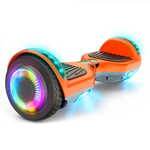 Hoverboard Self Balancing Scooter 6.5&quot; Two-Wheel Self Balancing Hoverboard with Bluetooth Speaker and LED Lights Electric Scooter for Adult Kids Gift