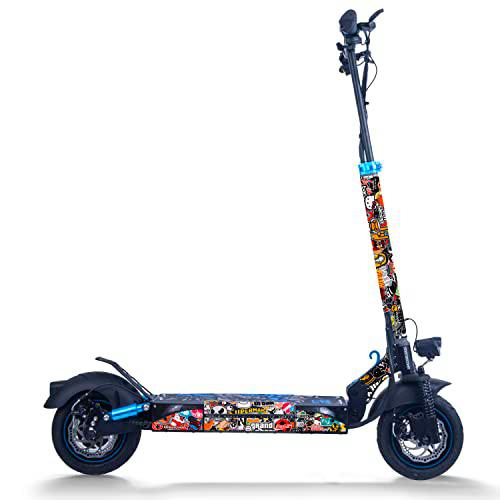 STYLISH SCOOTERS Vinilos para Patinete Eléctrico Modelo Smartgyro (Sticker Bomb)