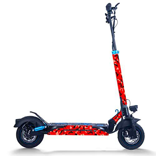 STYLISH SCOOTERS Vinilos para Patinete Eléctrico Modelo Smartgyro (Red camo)