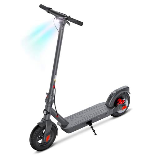 SISIGAD Electric Scooter for Adult,10 Inches Tires,32km Long Range,500W Peak Motor 3 Speed