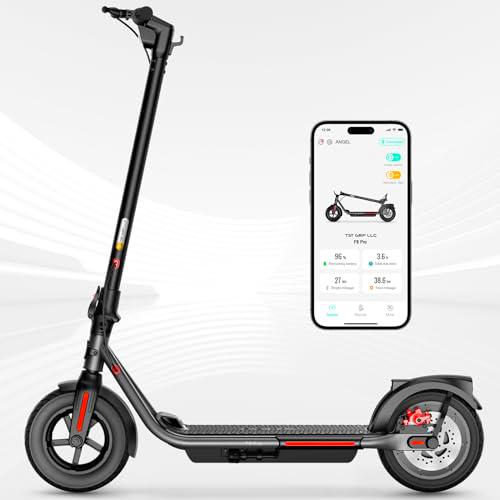 Patinete eléctrico portátil Plegable para Adultos, Alcance de 20 Millas