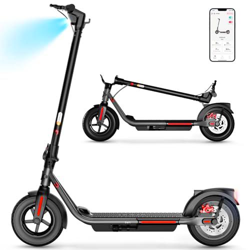 SISIGAD Scooter eléctrico, 20 km/h y 20 Millas Range