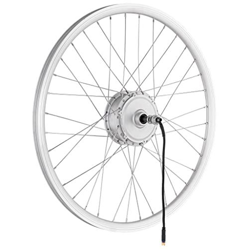 windmeile | E-Bike Hub Motor Hinder Bike, Spoked, Silver