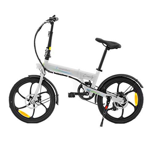 SMARTGYRO Ebike Crosscity White - Bicicleta Eléctrica Urbana