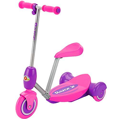 Razor Lil' E Seated Escúter eléctrico, Niñas, Rosa, S