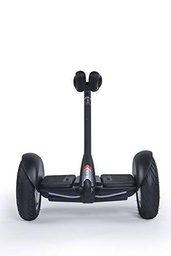 Xiaomi Ninebot S Negro N3M240 - Patinete eléctrico motorizado (hasta 16km/h y 22km de autonomía) con Auto-Equilibrio y faros ultrabrillantes