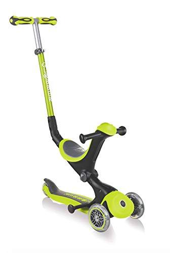 Patinete GLOBBER 3 Ruedas Modelo GO UP Deluxe Lime Green