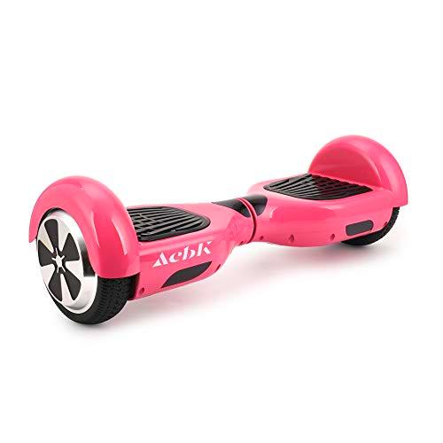 ACBK - Patinete Eléctrico Hover Autoequilibrio con Ruedas de 6.5&quot; (Altavoces Bluetooth con Luces Led integradas)