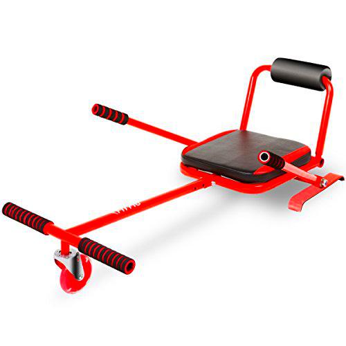 Fitfiu - SEAT10R Accesorio para Patinete Eléctrico, Rojo, 10&quot;