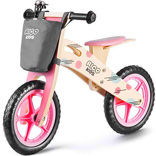 Ricobike 7611 Bicicleta, Unisex/bebé, Rosa, Talla única