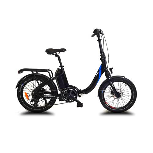 URBANBIKER Bicicleta eléctrica Plegable Mini, con batería de 36v y 14 A (504 WH) Dispone de Frenos hidráulicos y Cambio Shimano Altus