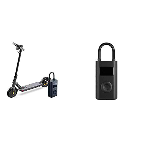 Xiaomi MI Electric Scooter 1S EU + Pump Pack, Pack Amazon + Bomba de Aire Portátil