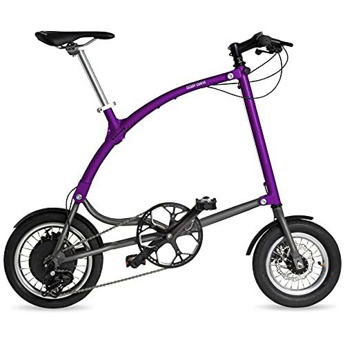 Bicicleta eléctrica Plegable OSSBY Curve Electric Morada